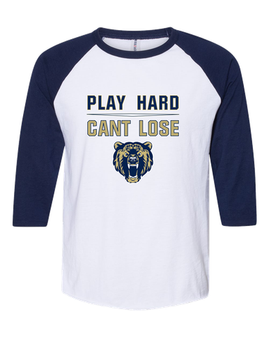 Los Osos Grizzlies Play Hard, Can't Lose Men's Baseball T-Shirt