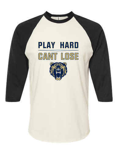 Los Osos Grizzlies Play Hard, Can't Lose Women's Baseball T-Shirt