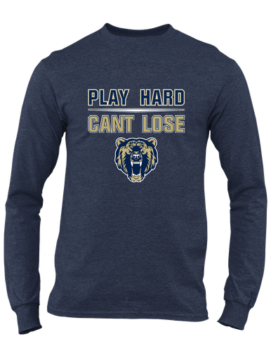 Los Osos Grizzlies Play Hard, Can't Lose Men's Premium LS T-Shirt