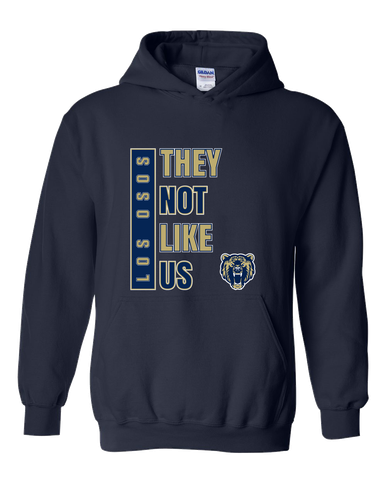Los Osos Grizzlies They Not Like Us #1 Men's Hoodie