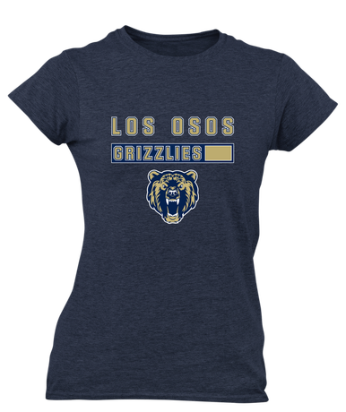 Los Osos Grizzlies Mascot #7 Women's SS T-Shirt