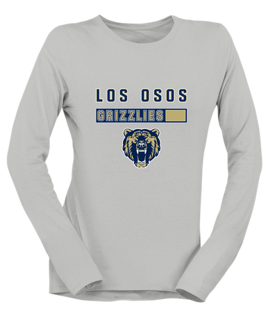 Los Osos Grizzlies Mascot #7 Women's Premium LS T-Shirt