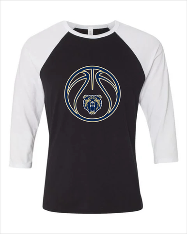 Los Osos Grizzlies Basketball #2 Women's Baseball T-Shirt