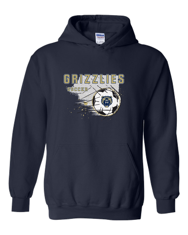 Los Osos Grizzlies Soccer #2 Men's Hoodie