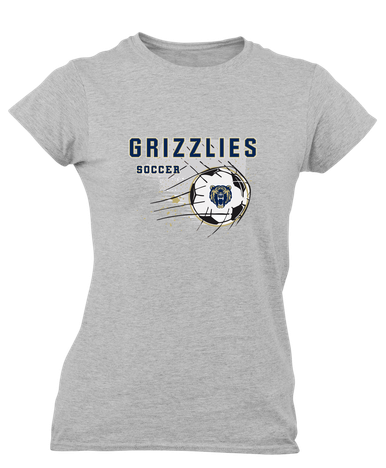 Los Osos Grizzlies Soccer #2 Women's SS T-Shirt