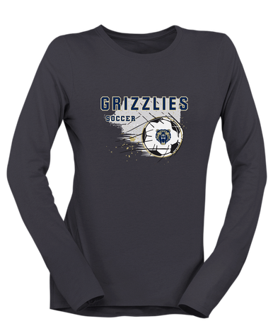 Los Osos Grizzlies Soccer #2 Women's LS T-Shirt