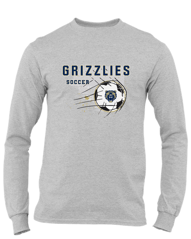 Los Osos Grizzlies Soccer #2 Men's LS T-Shirt