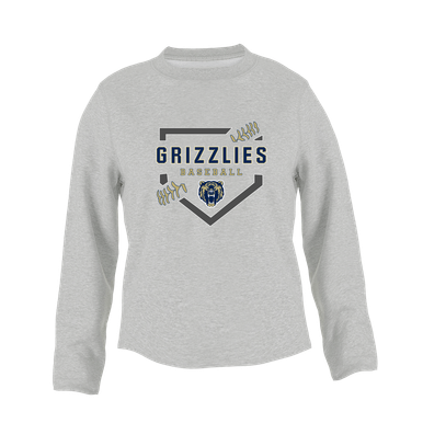 Los Osos Grizzlies Baseball #2 Women's Sweatshirt