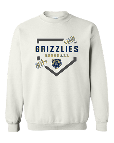 Los Osos Grizzlies Baseball #2 Men's Sweatshirt