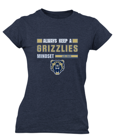 Los Osos Grizzlies Mindset Women's Premium SS T-Shirt