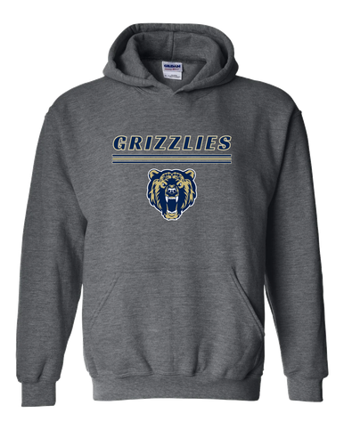 Los Osos Grizzlies Mascot #8 Men's Hoodie