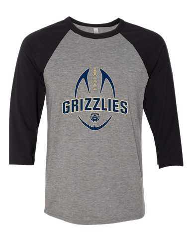 Los Osos Grizzlies Football #5 Men's Baseball T-Shirt