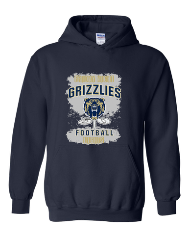 Los Osos Grizzlies Football #6 Men's Hoodie