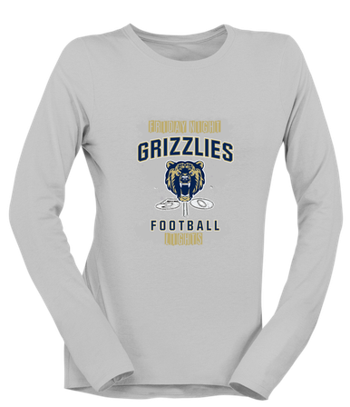 Los Osos Grizzlies Football #6 Women's LS T-Shirt