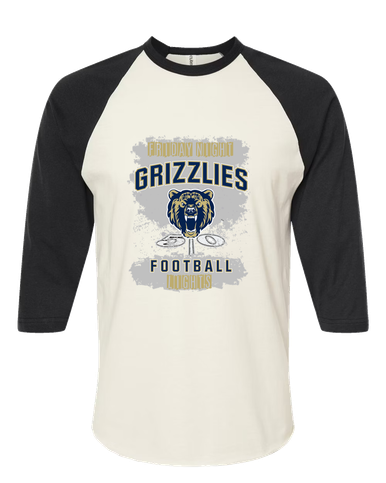 Los Osos Grizzlies Football #6 Men's Baseball T-Shirt