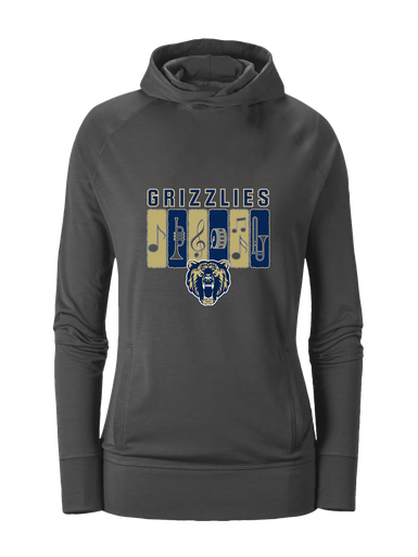 Los Osos Grizzlies Band # 2 Women's Hoodie
