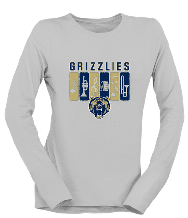 Los Osos Grizzlies Band # 2 Women's LS T-Shirt