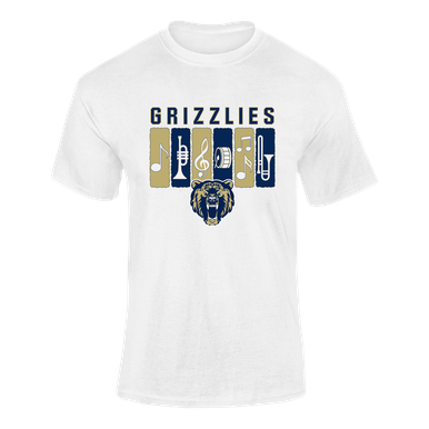 Los Osos Grizzlies Band # 2 Men's SS T-Shirt