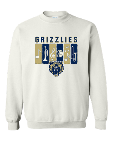 Los Osos Grizzlies Band # 2 Men's Sweatshirt