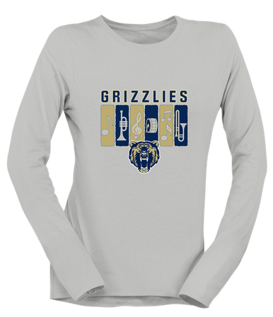 Los Osos Grizzlies Band # 2 Women's Premium LS T-Shirt