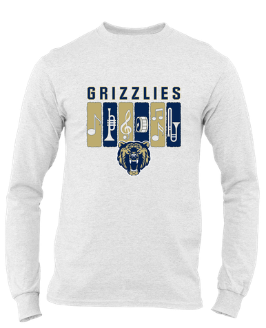 Los Osos Grizzlies Band # 2 Men's Premium LS T-Shirt