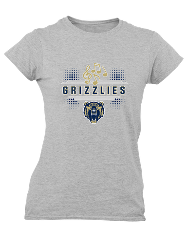 Los Osos Grizzlies Band # 3 Women's Premium SS T-Shirt