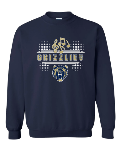 Los Osos Grizzlies Band # 3 Men's Sweatshirt