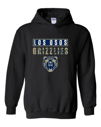 Los Osos Grizzlies Mascot #9 Men's Hoodie