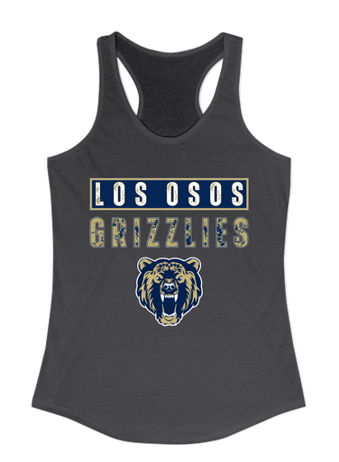 Los Osos Grizzlies Mascot #9 Women's Tank Top