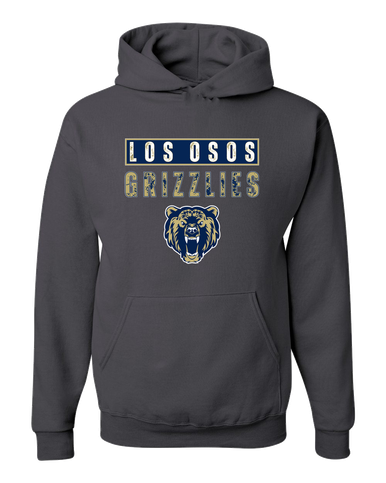Los Osos Grizzlies Mascot #9 Men's Premium Hoodie