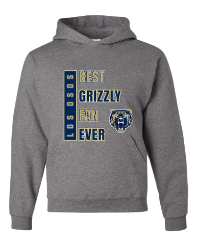 Los Osos Grizzlies Best Grizzly Fan Men's Premium Hoodie