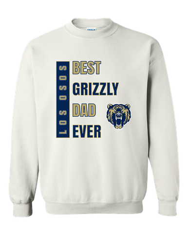 Los Osos Grizzlies Best Grizzly Dad Men's Sweatshirt
