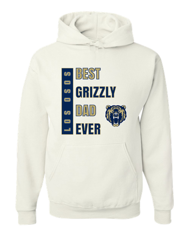Los Osos Grizzlies Best Grizzly Dad Men's Premium Hoodie