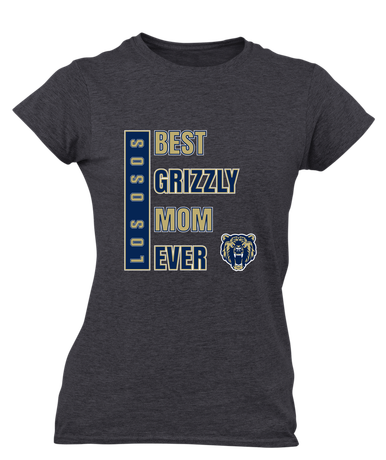 Los Osos Grizzlies Best Grizzly Mom Women's SS T-Shirt