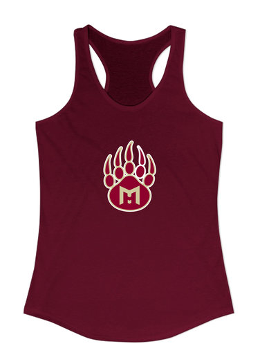 Mission Hills Grizzlies Mascot #1 Women's Tank Top