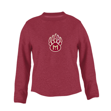 Mission Hills Grizzlies Mascot #1 Women's Sweatshirt