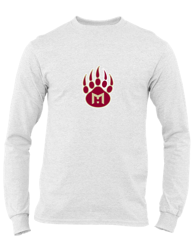 Mission Hills Grizzlies Mascot #1 Men's LS T-Shirt