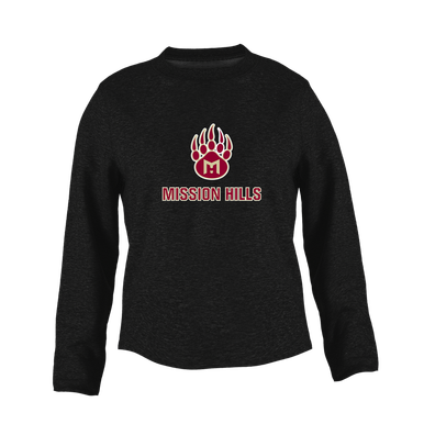 Mission Hills Grizzlies Mascot #2 Women's Sweatshirt