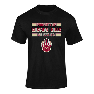 Mission Hills Grizzlies Property Of Men's Premium SS T-Shirt
