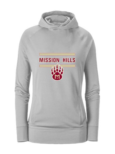 Mission Hills Grizzlies Mascot #4 Women's Hoodie
