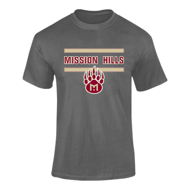 Mission Hills Grizzlies Mascot #4 Men's Premium SS T-Shirt