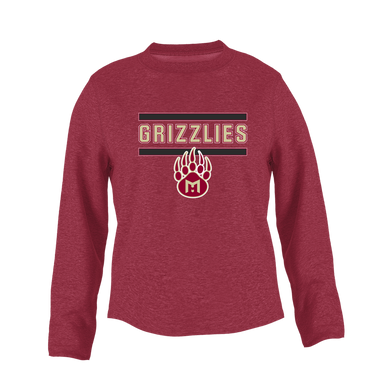 Mission Hills Grizzlies Mascot #5 Women's Sweatshirt