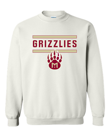 Mission Hills Grizzlies Mascot #5 Men's Sweatshirt