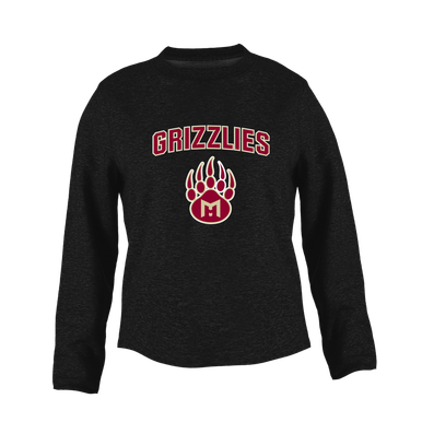 Mission Hills Grizzlies Mascot #6 Women's Sweatshirt