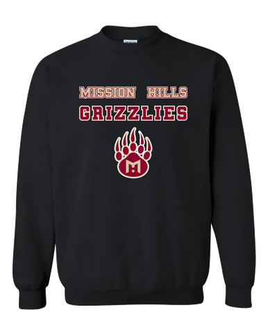 Mission Hills Grizzlies Spirit Men's Sweatshirt