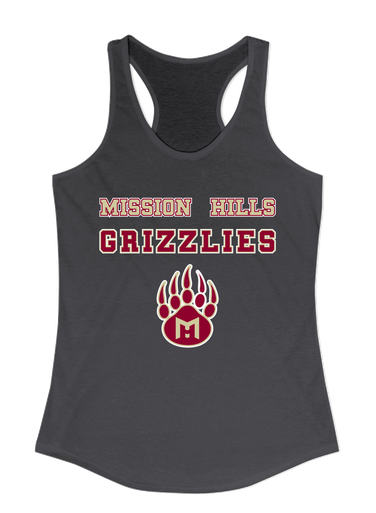 Mission Hills Grizzlies Spirit Women's Tank Top