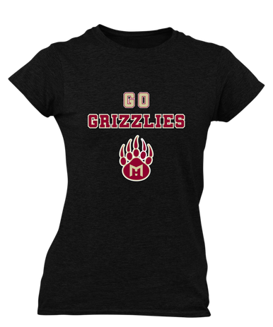 Mission Hills Grizzlies Go Team Women's SS T-Shirt