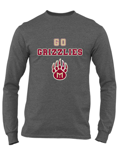 Mission Hills Grizzlies Go Team Men's Premium LS T-Shirt