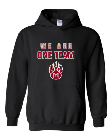 Mission Hills Grizzlies We Are One Team Men's Hoodie