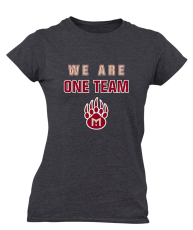 Mission Hills Grizzlies We Are One Team Women's SS T-Shirt